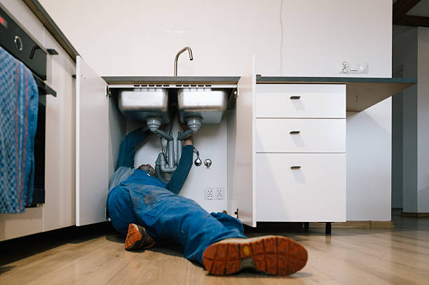 Professional Drain Cleaning technician working in Scarsdale, NY